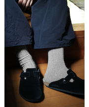 【Tabio MEN】リブパイルレギュラーソックス