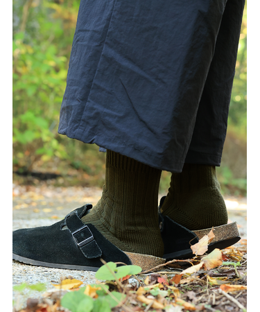 【Tabio MEN】リブパイルレギュラーソックス