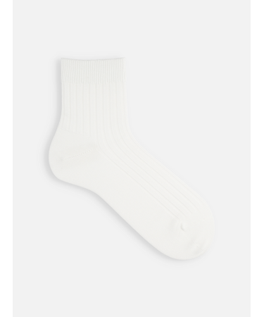 【Tabio MEN】4×2リブショートソックス