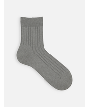 【Tabio MEN】4×2リブショートソックス