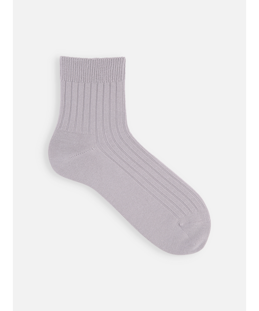 【Tabio MEN】4×2リブショートソックス