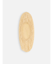 縫製花柄レースカバーソックス