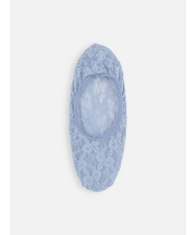 縫製花柄レースカバーソックス