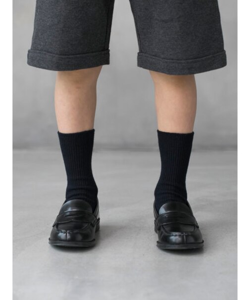 キッズ 2×1リブソックス16～18cm