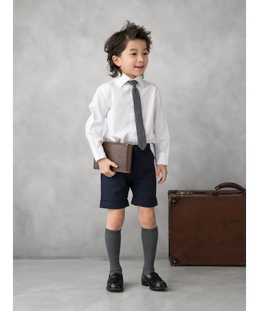 キッズ 2×1リブハイソックス19～21cm