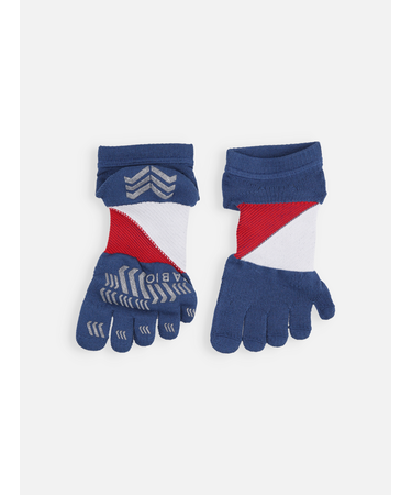 GOLFスピニングサポート5本指ショートソックス(25～27cm)