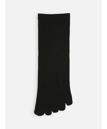 【消臭】無地五本指ショートソックス