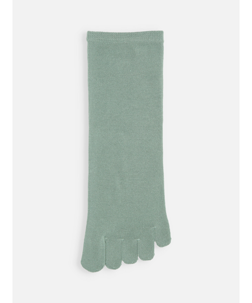 【消臭】無地五本指ショートソックス