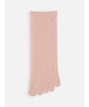 【消臭】無地五本指ショートソックス