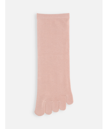 【消臭】無地五本指ショートソックス