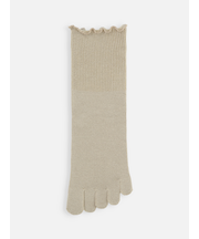 【ゴムくちソフト】足首メロウゴムなし五本指ソックス