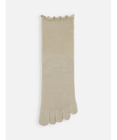 【ゴムくちソフト】足首メロウゴムなし五本指ソックス