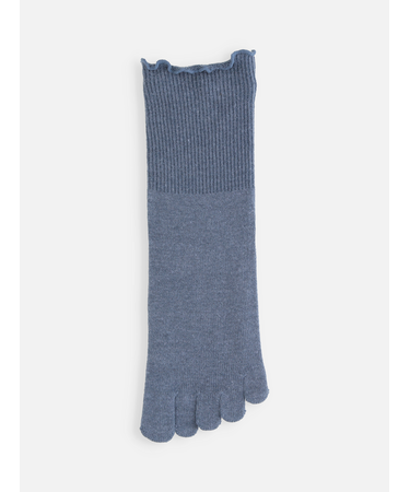 【ゴムくちソフト】足首メロウゴムなし五本指ソックス