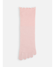 【ゴムくちソフト】足首メロウゴムなし五本指ソックス