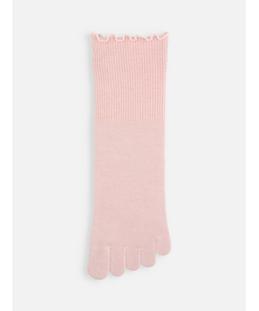 【ゴムくちソフト】足首メロウゴムなし五本指ソックス