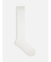 【タイツ感覚で履ける】ムレないナイロンハイソックス