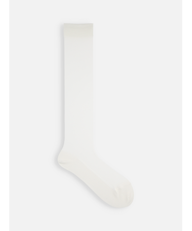 【タイツ感覚で履ける】ムレないナイロンハイソックス