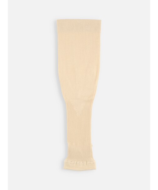 【美脚Labo】綿着圧トゥレスハイソックス