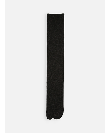 ラメリブ足袋ハイソックス