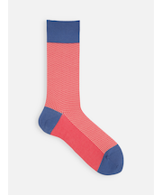 【Tabio MEN】JQ千鳥柄レギュラーソックス