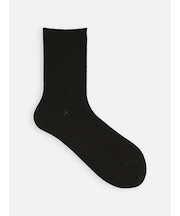 【PURE WOOL】2×2リブソックス