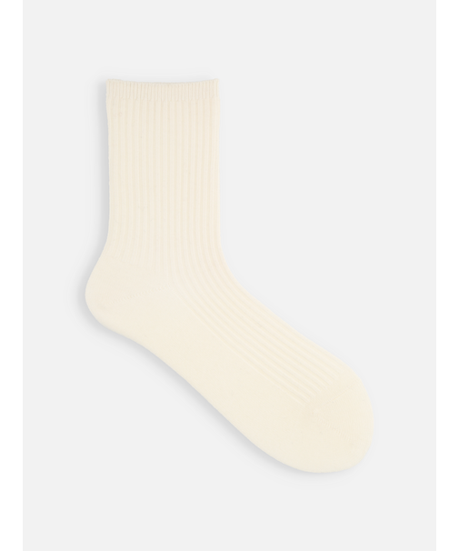 【PURE WOOL】2×2リブソックス
