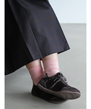 【PURE WOOL】2×2リブソックス