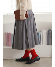 【PURE WOOL】2×2リブソックス