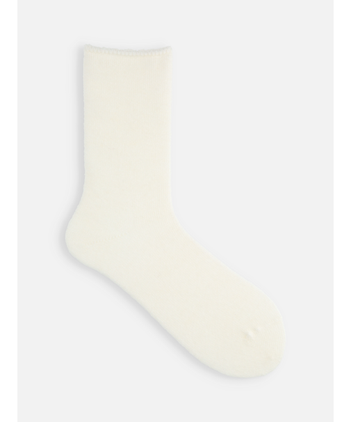 裏起毛無地ソックス