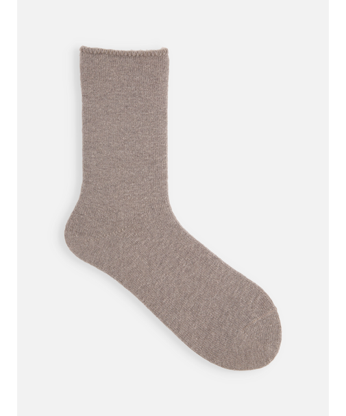 裏起毛無地ソックス