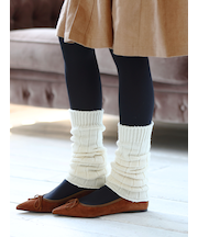 太リブルーズレッグウォーマー