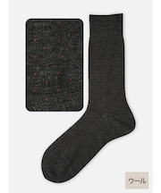 【Tabio MEN】WOOLピンドットレギュラー丈ソックス