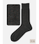 【Tabio MEN】WOOLピンドットレギュラー丈ソックス