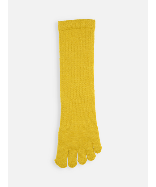 【指先までパイル】五本指パイルソックス