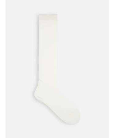 毛混ベタハイソックス