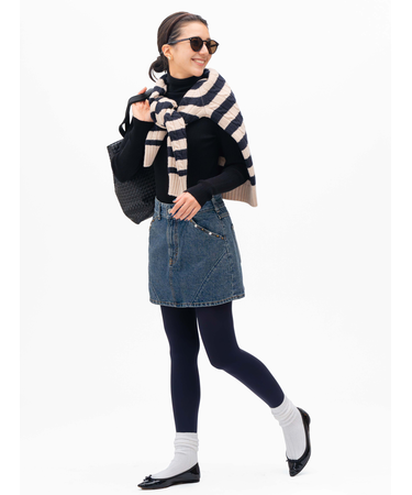 80デニール プレミアムタイツ