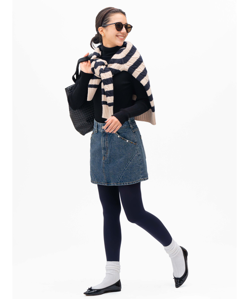 80デニール プレミアムタイツ