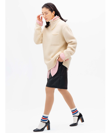 80デニール プレミアムタイツ