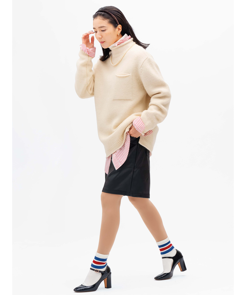 80デニール プレミアムタイツ