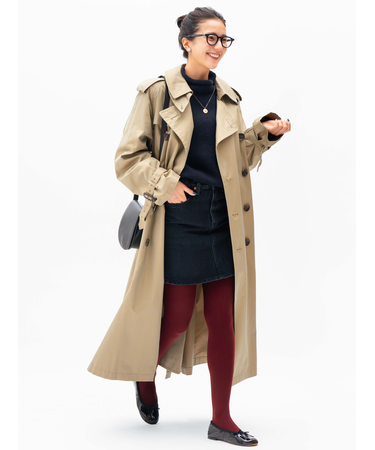 80デニール プレミアムタイツ