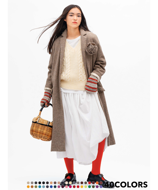 80デニール プレミアムタイツ