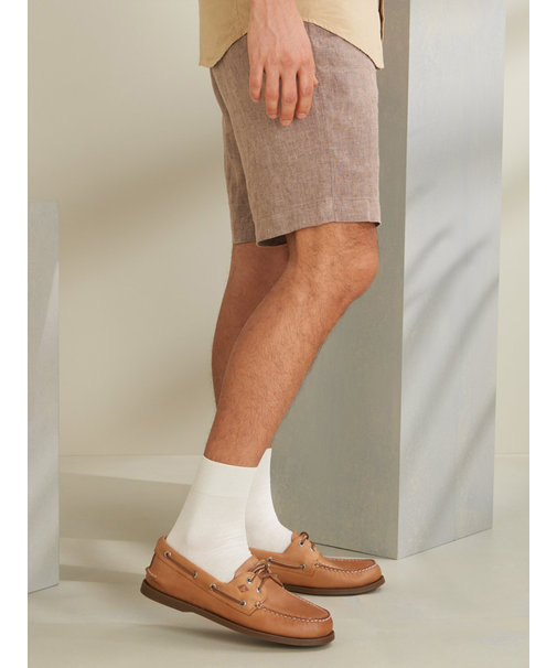 【Tabio MEN】和紙梨地ショート丈ソックス(27.0～29.0cm)