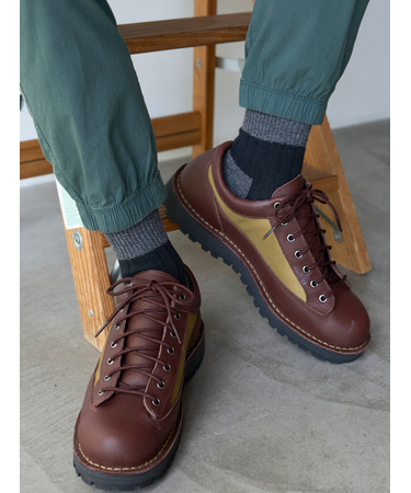 【Tabio MEN】リブパイルショートソックス