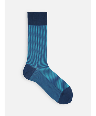 【Tabio MEN】JQ千鳥柄レギュラーソックス(27.0～29.0cm)