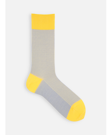 【Tabio MEN】JQ千鳥柄レギュラーソックス(27.0～29.0cm)