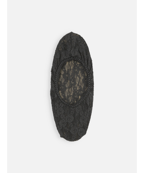 縫製花柄レースカバーソックス（24.0～26.0cm）