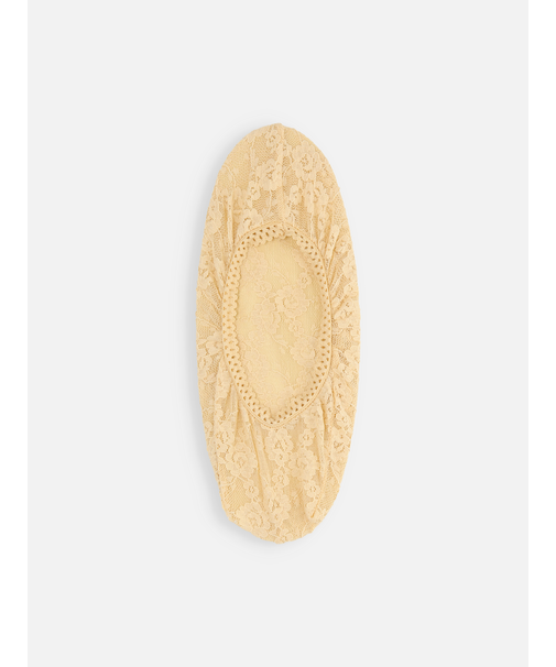 縫製花柄レースカバーソックス（24.0～26.0cm）