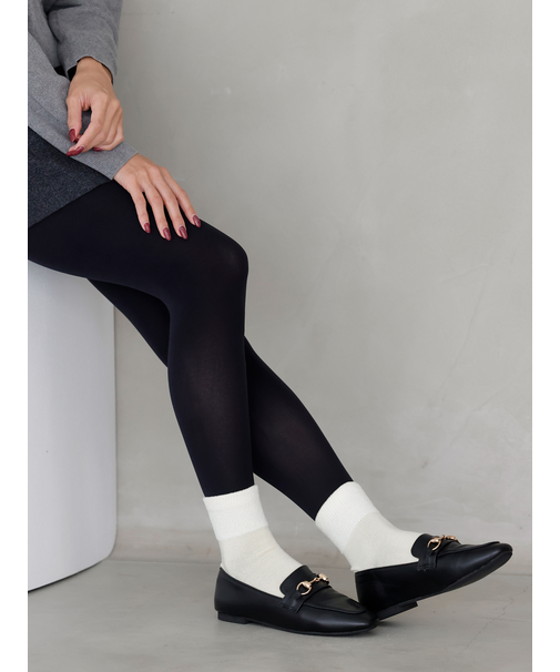 トップモールゴム長ショートソックス