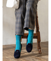 トップモールゴム長ショートソックス