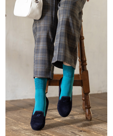 トップモールゴム長ショートソックス